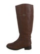 Tory Burch Leather Riding Boots