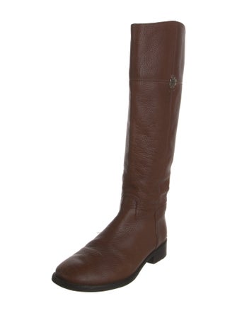 Tory Burch Leather Riding Boots