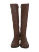 Tory Burch Leather Riding Boots