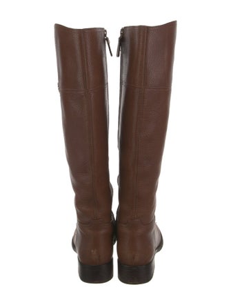 Tory Burch Leather Riding Boots