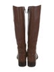 Tory Burch Leather Riding Boots