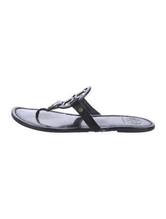 Tory Burch Leather Slides