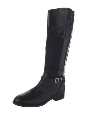 Tory Burch Leather Riding Boots