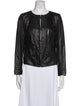 Tory Burch Leather Biker Jacket