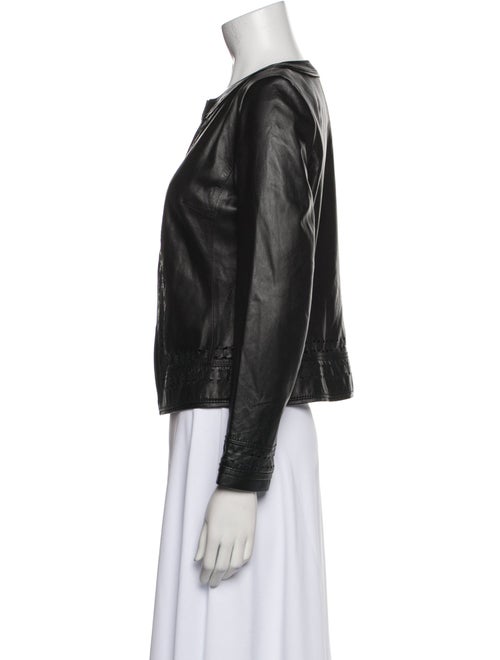 Tory Burch Leather Biker Jacket