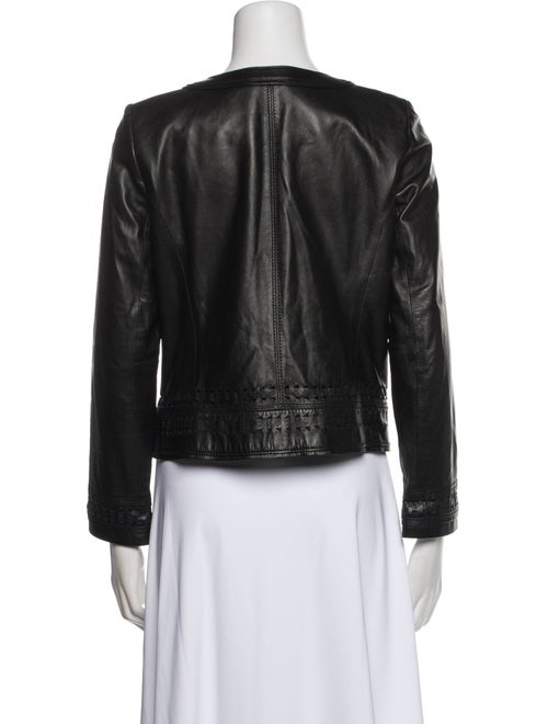 Tory Burch Leather Biker Jacket