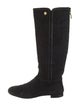 Tory Burch Suede Riding Boots