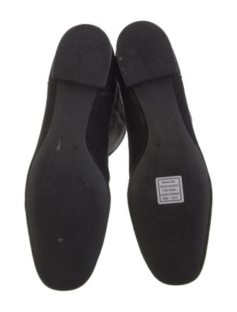 Tory Burch Suede Riding Boots