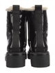 Tory Burch Patent Leather Combat Boots