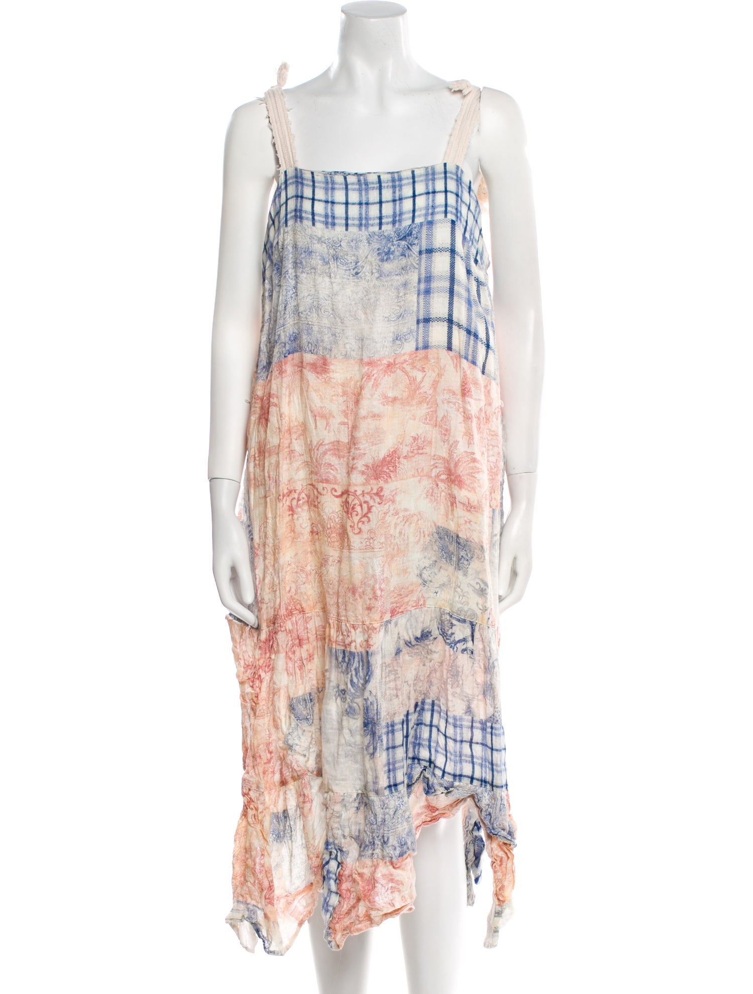 Tory Burch Linen Knee-Length Dress