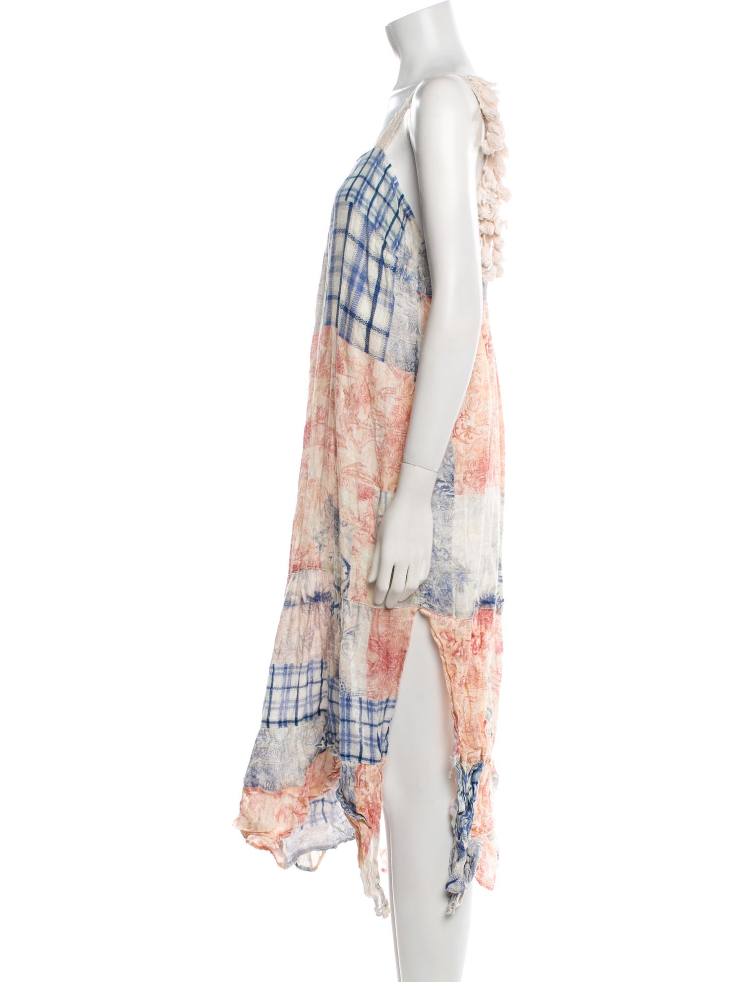 Tory Burch Linen Knee-Length Dress