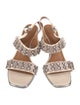 Tory Burch Leather Slingback Sandals