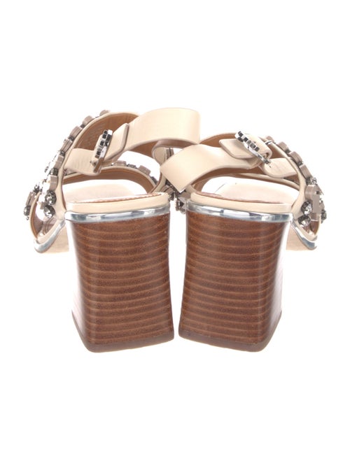 Tory Burch Leather Slingback Sandals