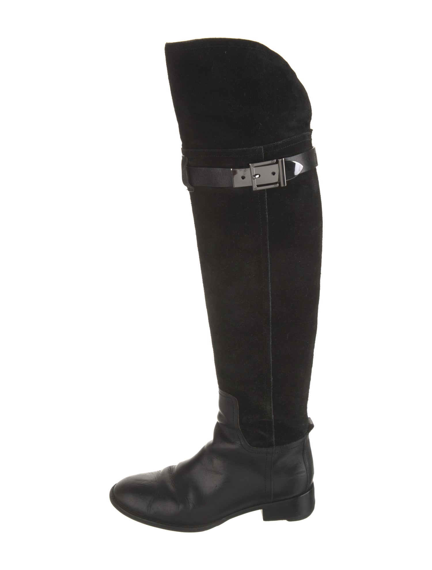 Tory Burch Suede Riding Boots