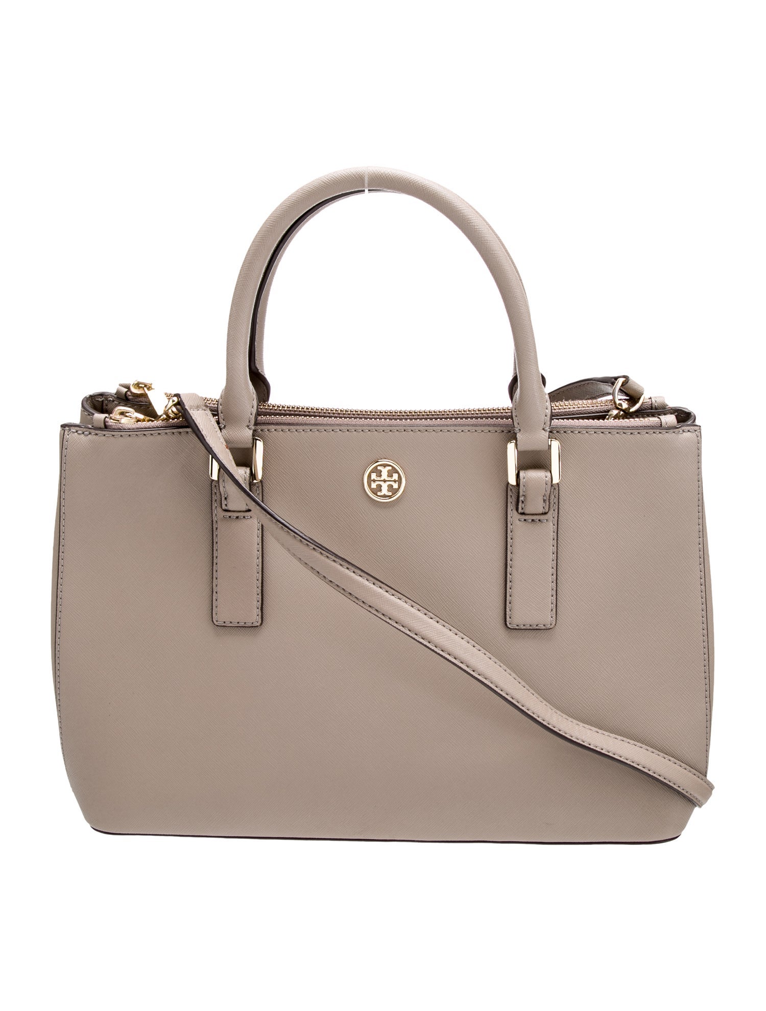 Tory Burch Saffiano Leather Top Handle Bag
