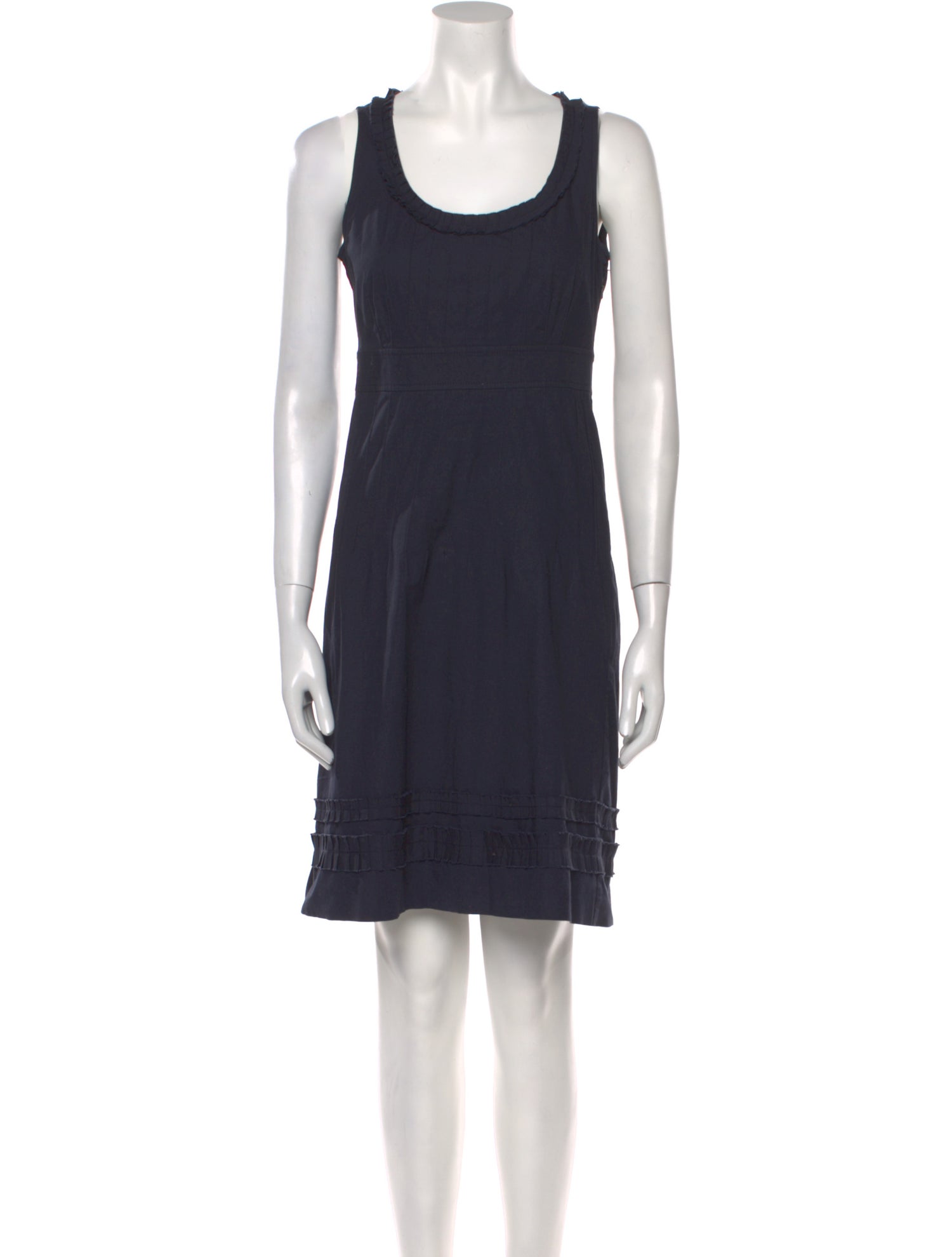 Tory Burch Scoop Neck Mini Dress