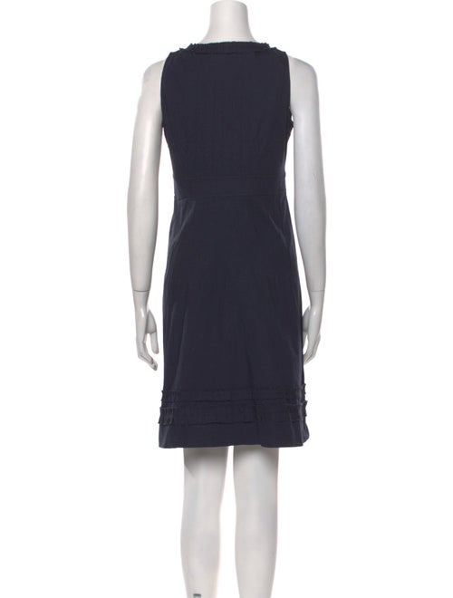 Tory Burch Scoop Neck Mini Dress