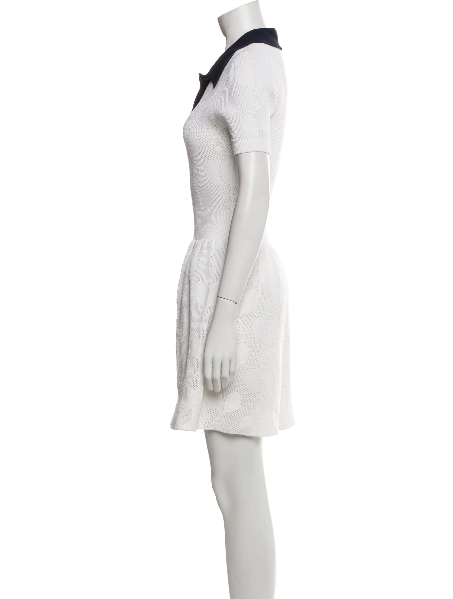 Tory Burch Colorblock Pattern Knee-Length Dress