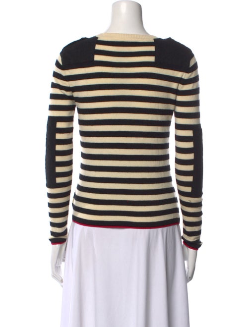 Tory Burch Merino Wool Striped Sweater