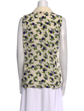 Tory Burch Silk Printed Top