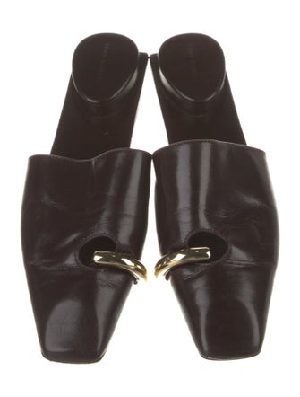 Tory Burch Leather Mules