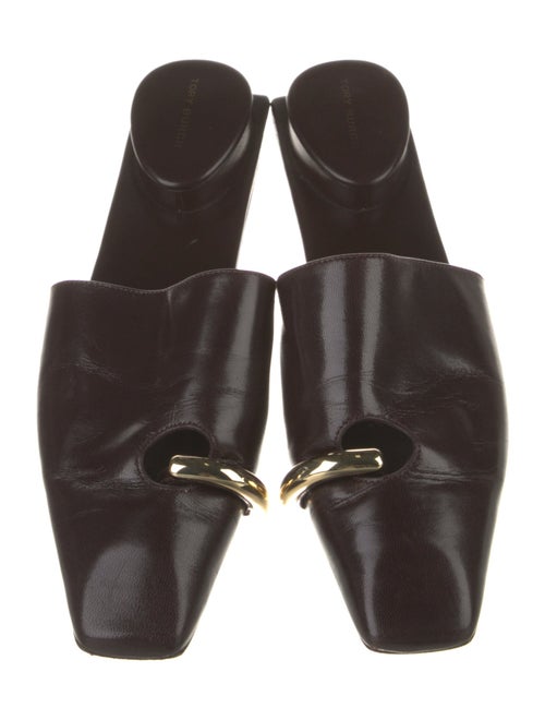 Tory Burch Leather Mules