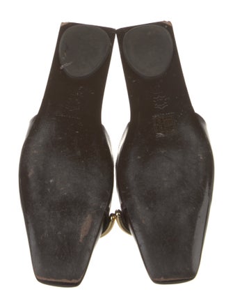 Tory Burch Leather Mules