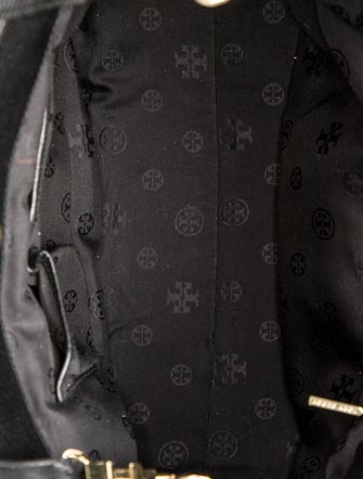 Tory Burch Camel Leather Top Handle Bag