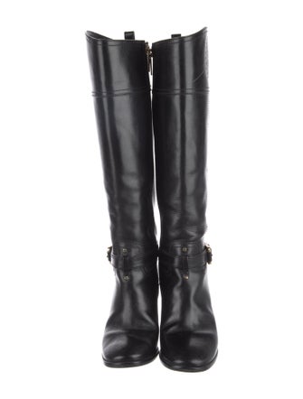 Tory Burch Leather Riding Boots