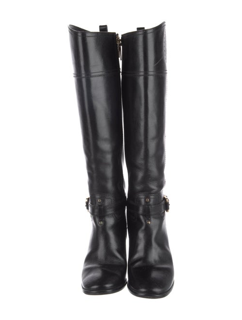 Tory Burch Leather Riding Boots