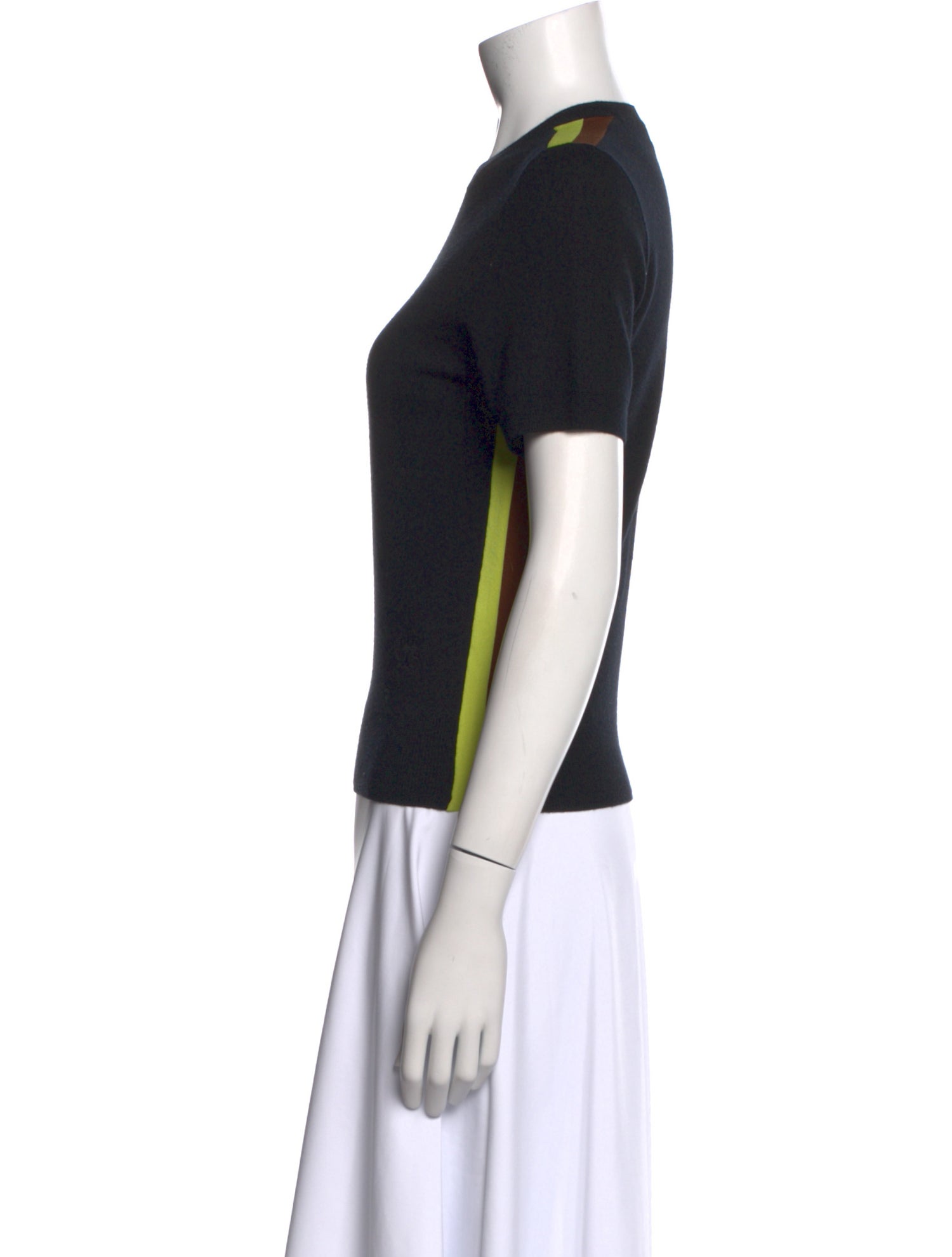 Tory Burch Wool Crew Neck T-Shirt