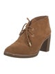 Tory Burch Suede Lace-Up Boots
