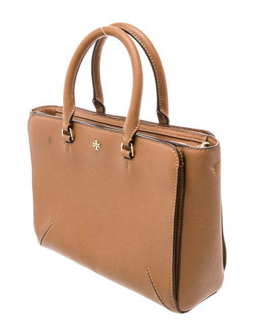 Tory Burch Saffiano Leather Top Handle Bag