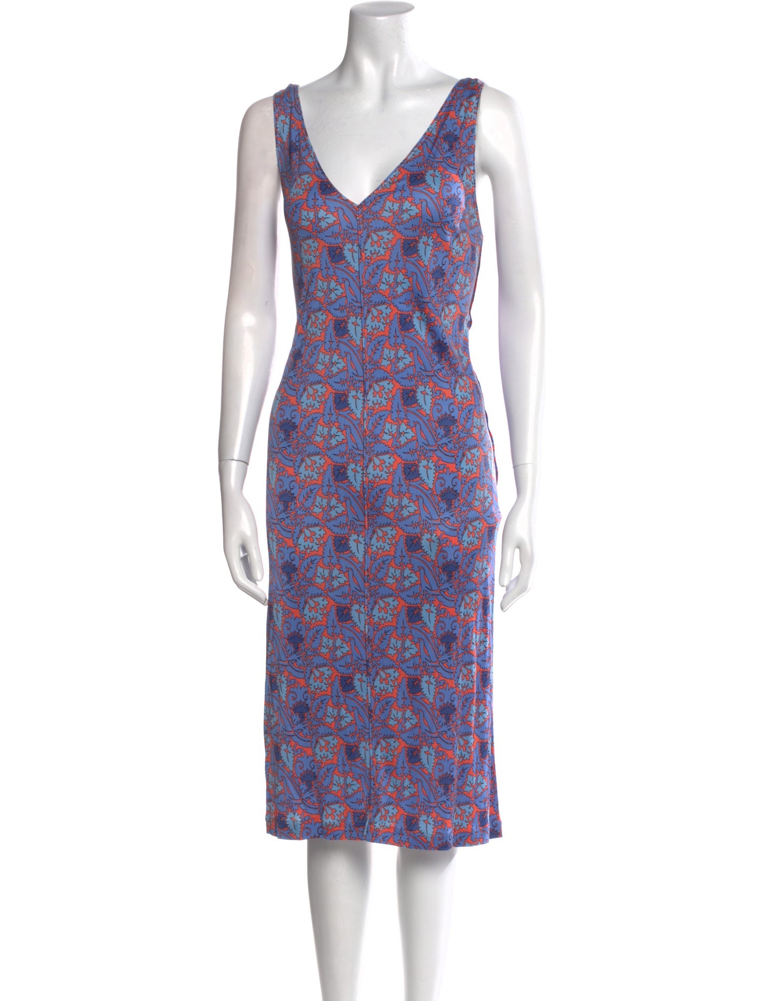 Tory Burch Silk Midi Length Dress