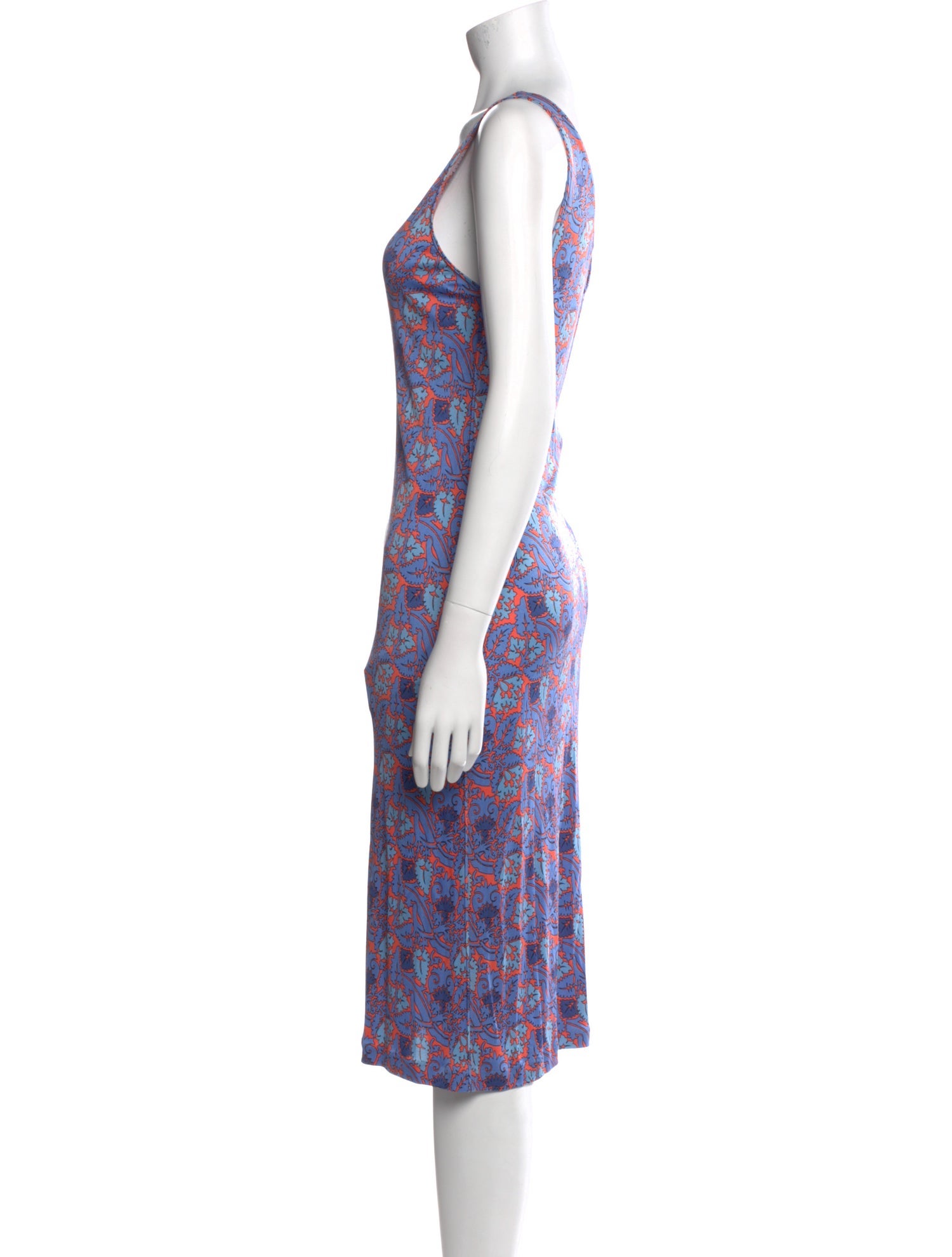 Tory Burch Silk Midi Length Dress
