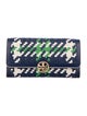 Tory Burch Leather Patterned Continental Wallet