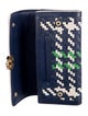 Tory Burch Leather Patterned Continental Wallet