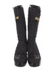 Tory Burch Tassel Accents Lace-Up Boots