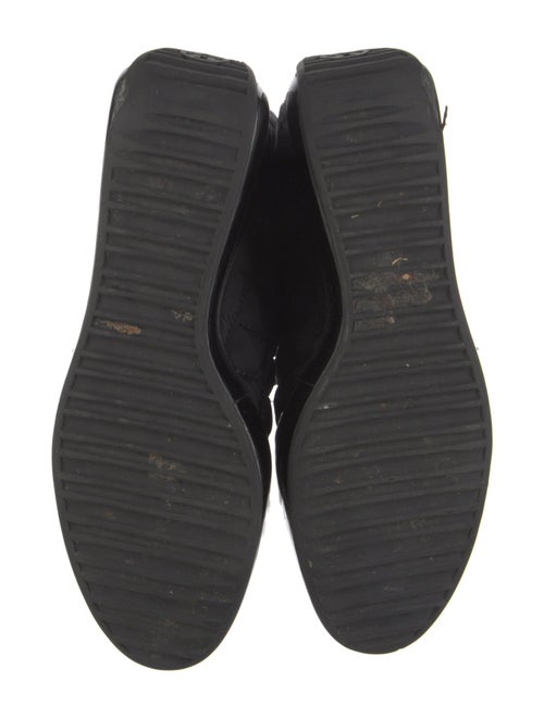 Tory Burch Tassel Accents Lace-Up Boots