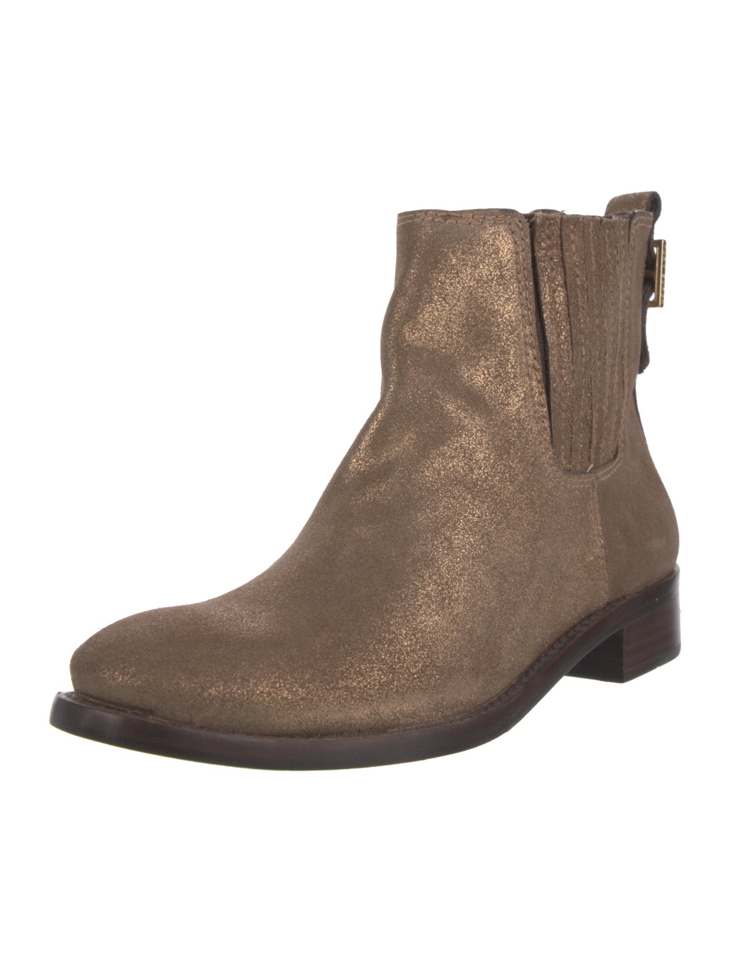 Tory Burch Suede Chelsea Boots