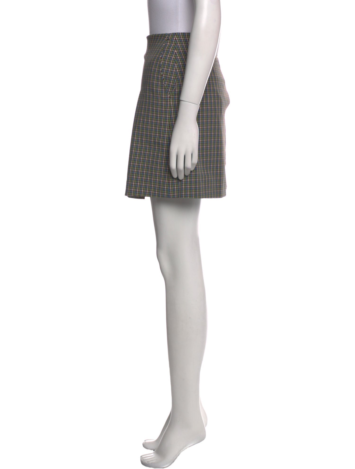 Tory Burch Plaid Print Mini Skirt w/ Tags