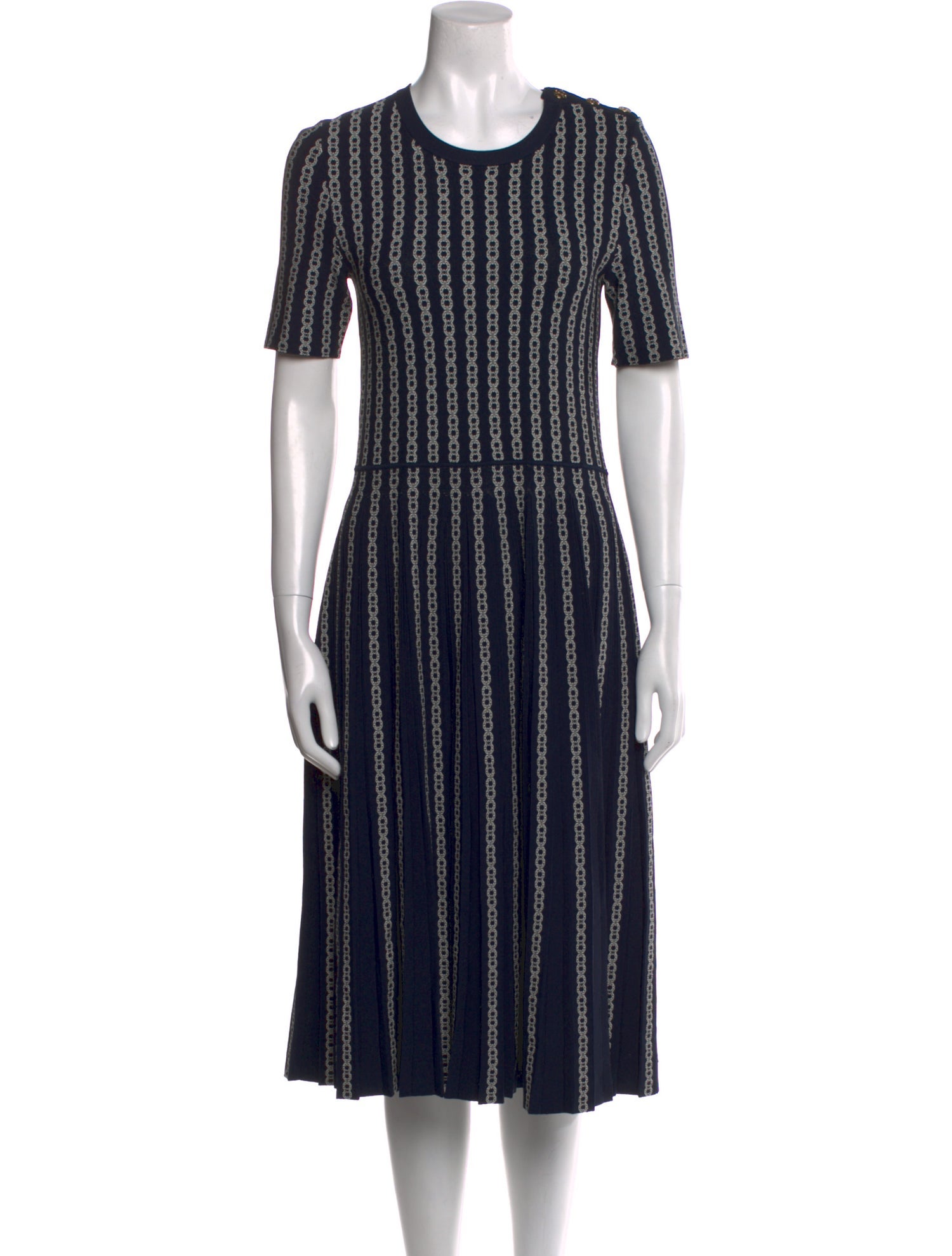 Tory Burch Printed Midi Length Dress