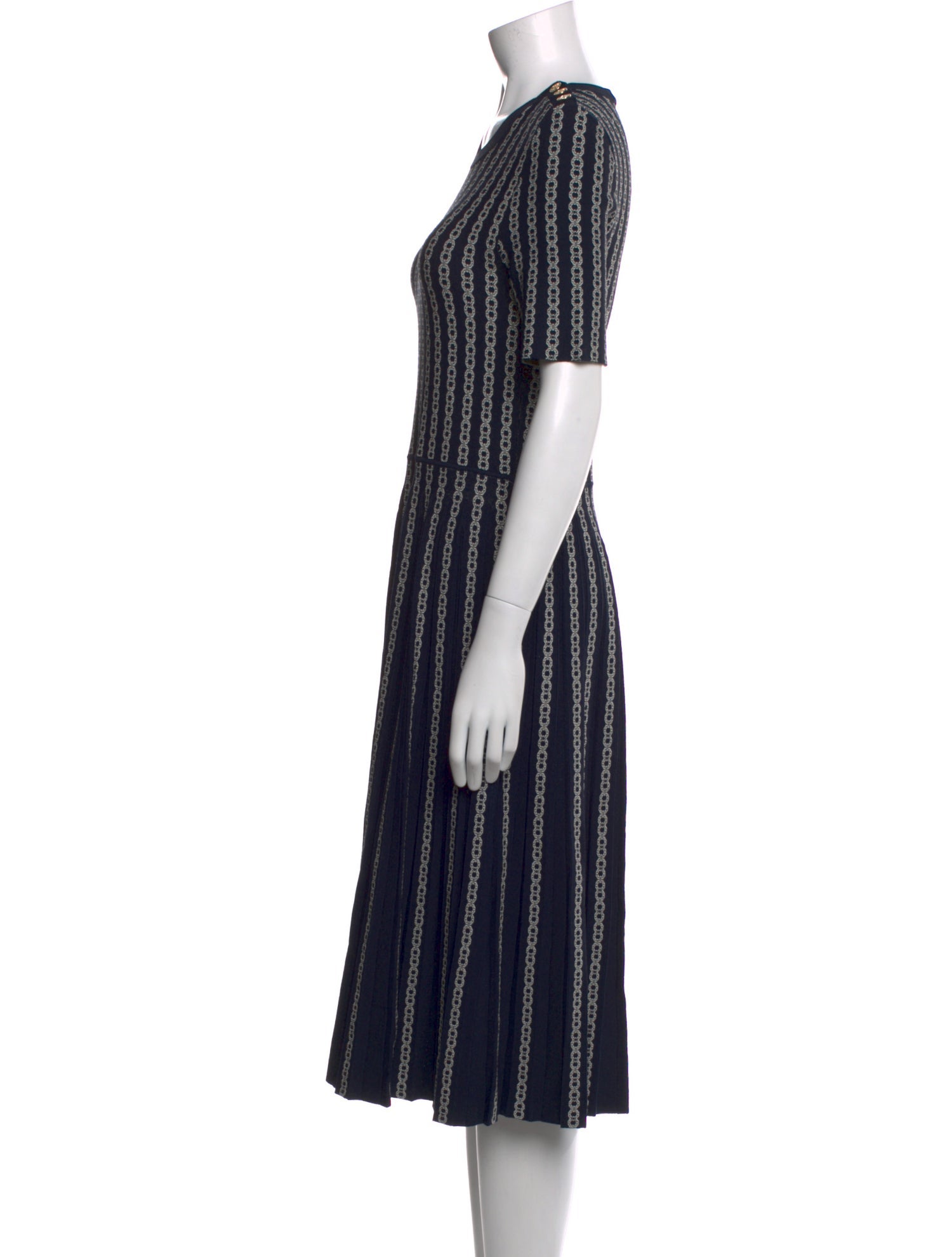 Tory Burch Printed Midi Length Dress