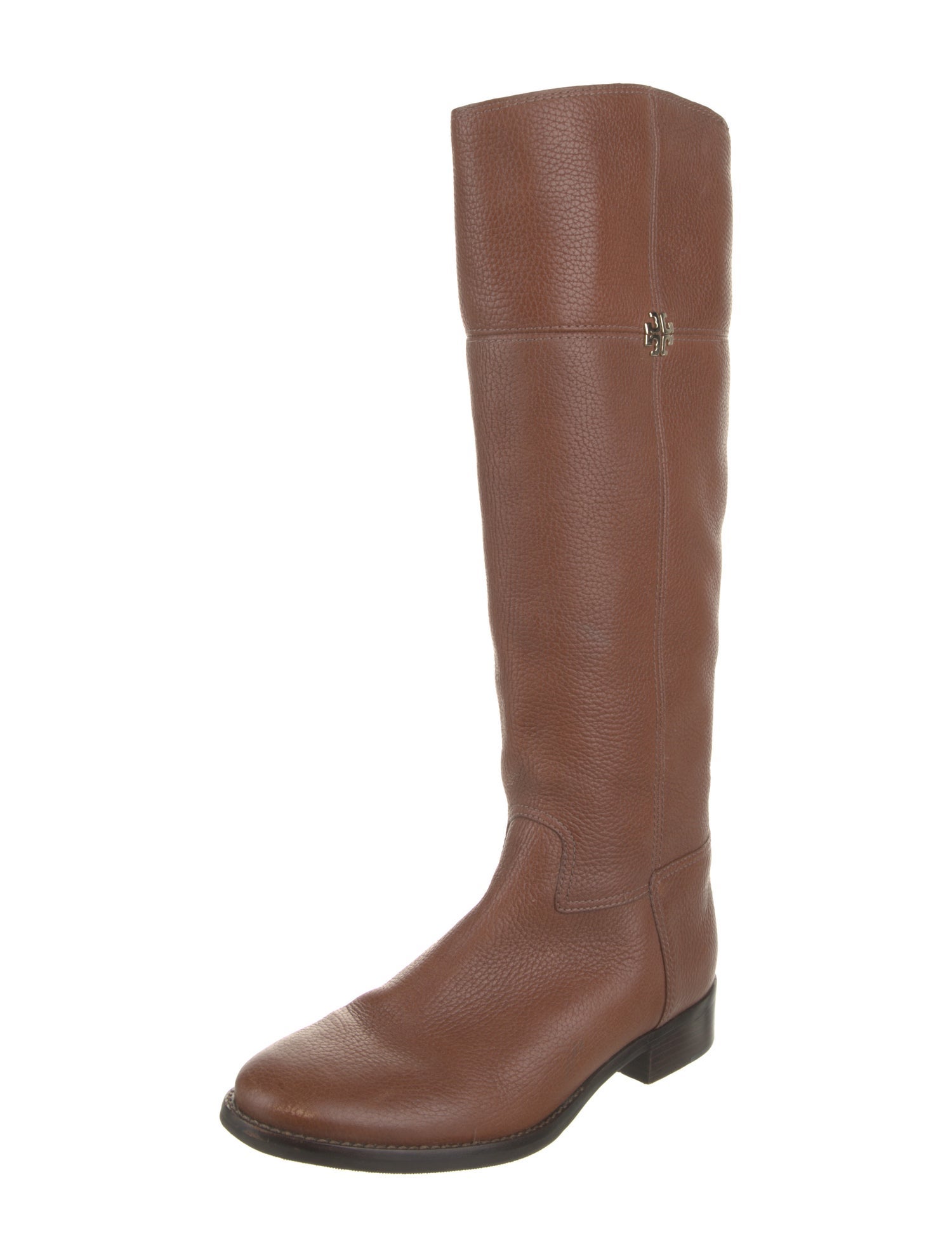 Tory Burch Leather Riding Boots