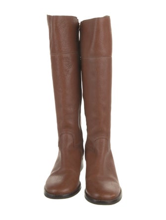 Tory Burch Leather Riding Boots