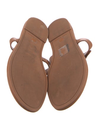 Tory Burch Leather Slides