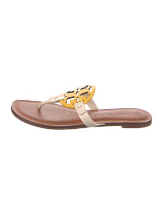 Tory Burch Leather Slides