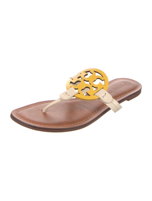 Tory Burch Leather Slides
