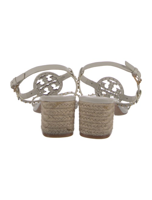 Tory Burch Leather Studded Accents T-Strap Sandals