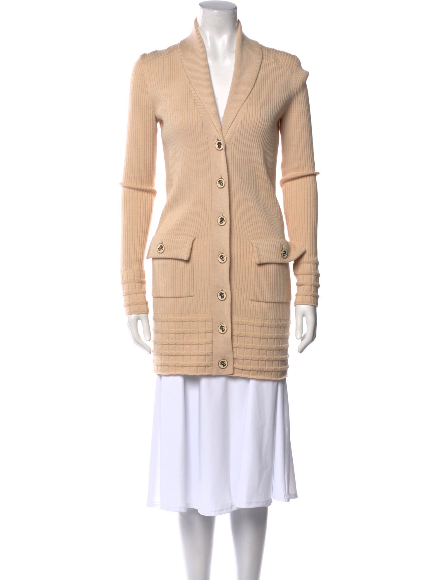 Tory Burch Wool V-Neck Sweater